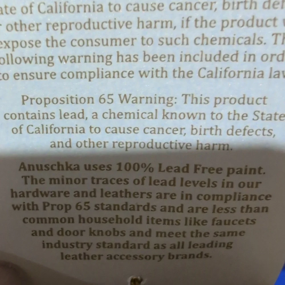 ANUSCHKA Leather Dual Compartment CB, 7-Pocket Handbag Purse + Access NWT - Picture 10 of 13